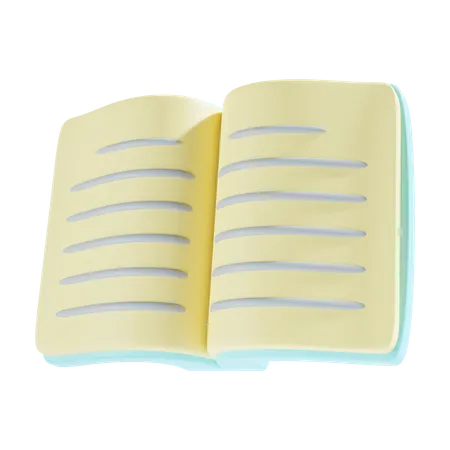 Libro  3D Icon