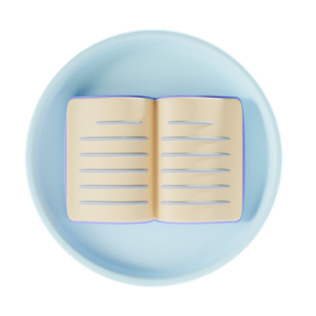 Libro  3D Icon