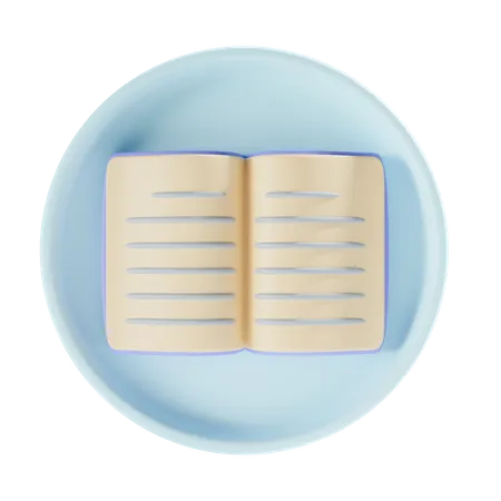 Libro  3D Icon