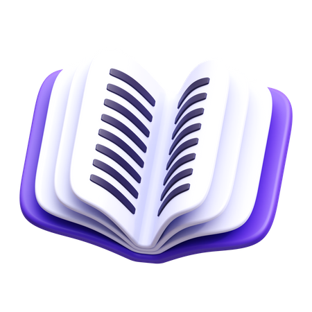 Libro  3D Icon