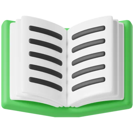 Libro  3D Icon