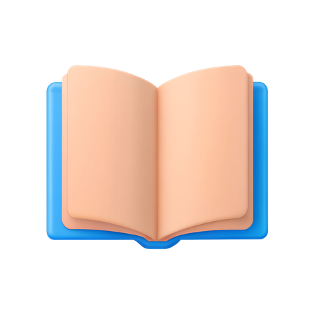 Libro abierto  3D Icon