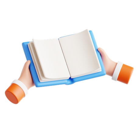 Libro abierto  3D Icon