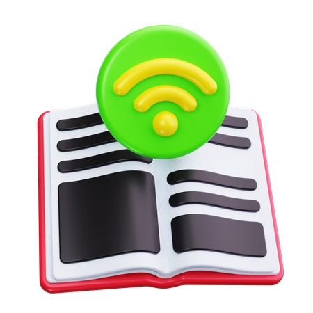 Libro abierto  3D Icon