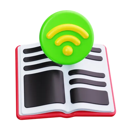 Libro abierto  3D Icon