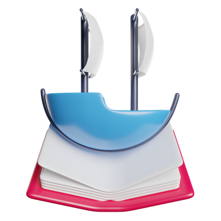 Libro abierto  3D Icon