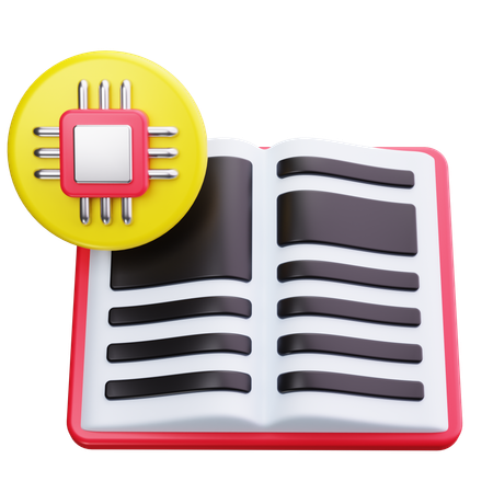 Libro abierto  3D Icon