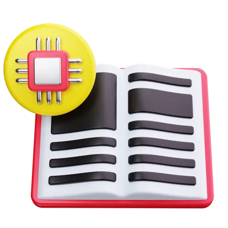 Libro abierto  3D Icon