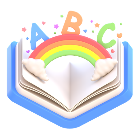 Libro abierto  3D Icon