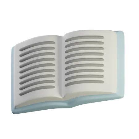 Libro abierto  3D Icon