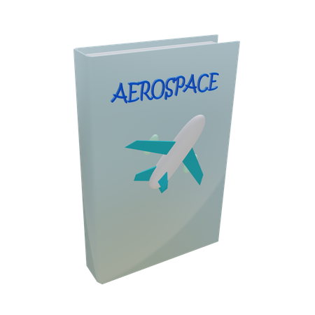 Libro aeroespacial  3D Icon