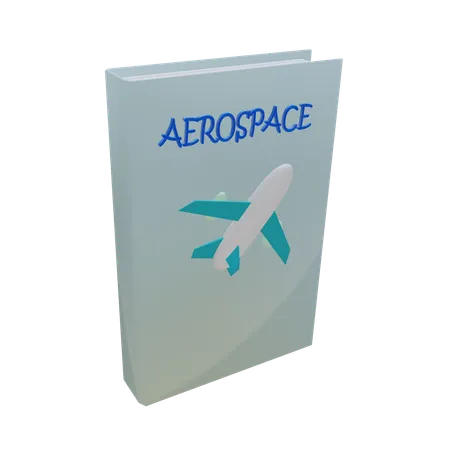 Libro aeroespacial  3D Icon