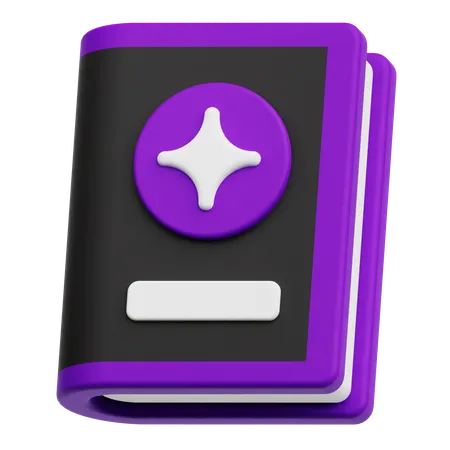 Ai libro  3D Icon