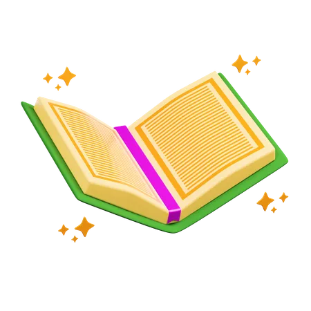 Libro del corán  3D Icon
