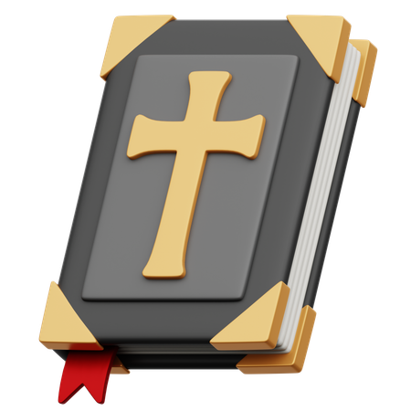 Libro de la biblia  3D Icon