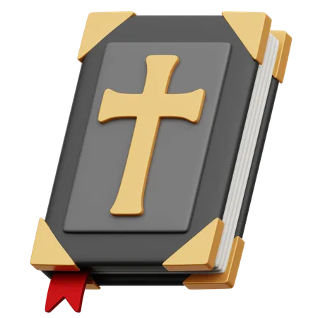 Libro de la biblia  3D Icon