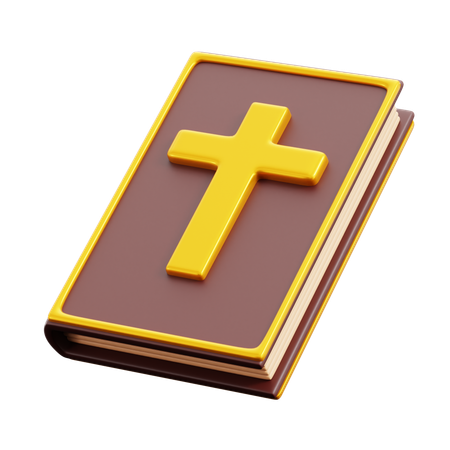 Libro de la biblia  3D Icon