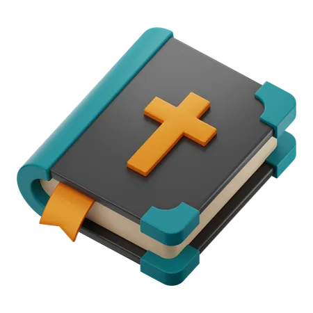 Libro de la biblia  3D Icon
