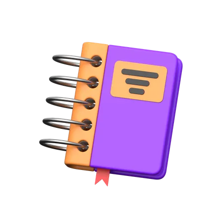 Libro cerrado  3D Icon