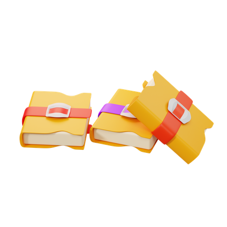 Libro de aventura  3D Icon