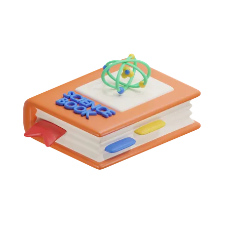 Libro de ciencia  3D Icon