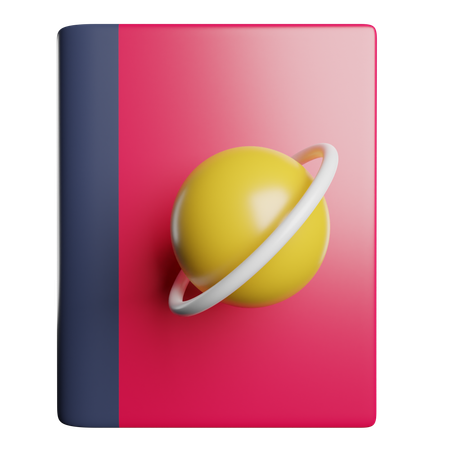 Libro de ciencia  3D Icon