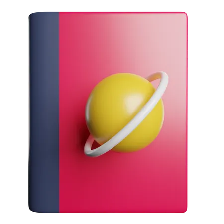 Libro de ciencia  3D Icon