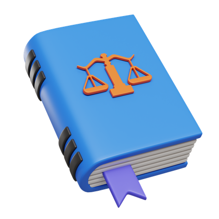 Libro de constitucion  3D Icon