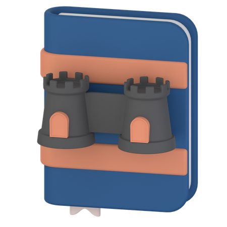 Libro de cuento de hadas  3D Icon