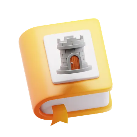 Libro de cuento de hadas  3D Icon