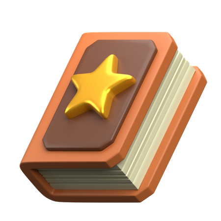 Libro de cuento de hadas  3D Icon