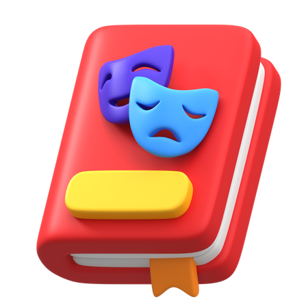 Libro de cultura popular  3D Icon