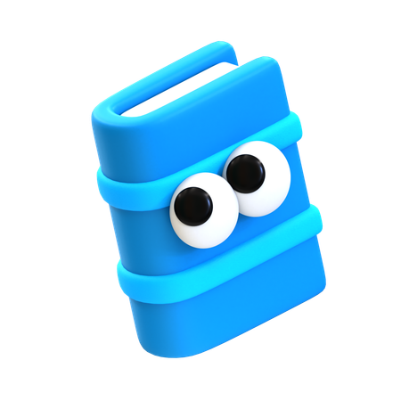 Libro de dibujos animados  3D Icon