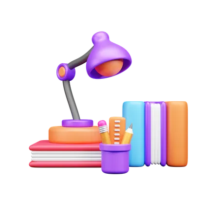 Libro de estudio  3D Icon