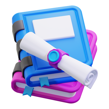 Libro de estudio  3D Icon