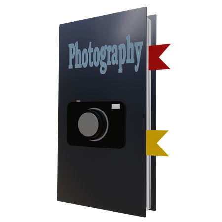 Libro de fotografía  3D Icon