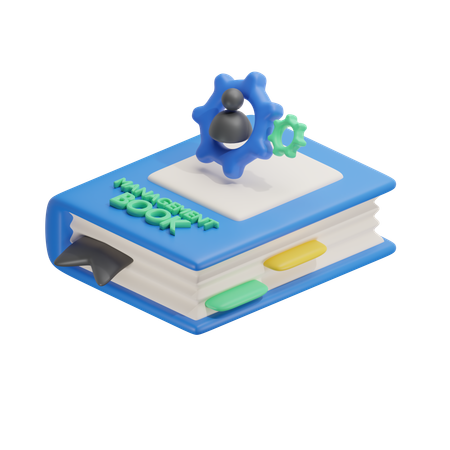 Libro de gestion  3D Icon