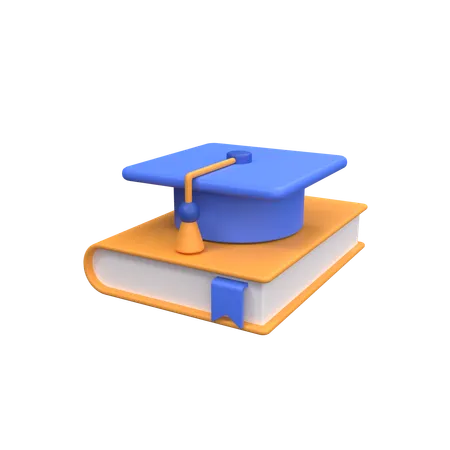 Libro de graduación  3D Icon