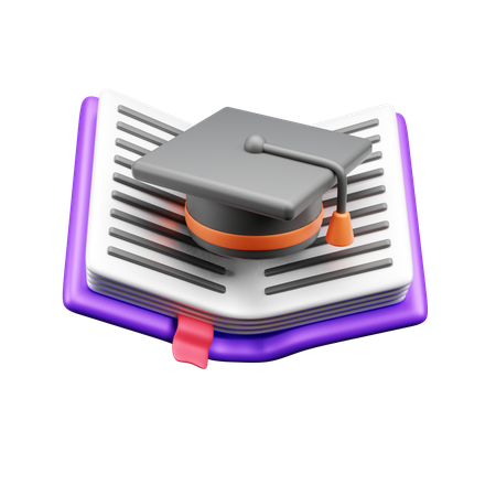 Libro de graduacion  3D Icon