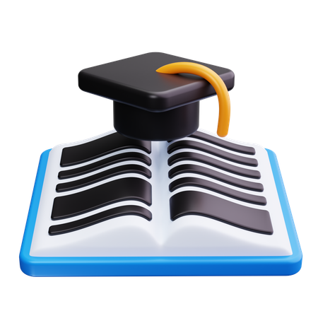 Libro de graduacion  3D Icon