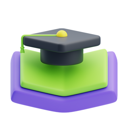 Libro de graduacion  3D Icon