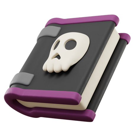 Libro de halloween  3D Icon