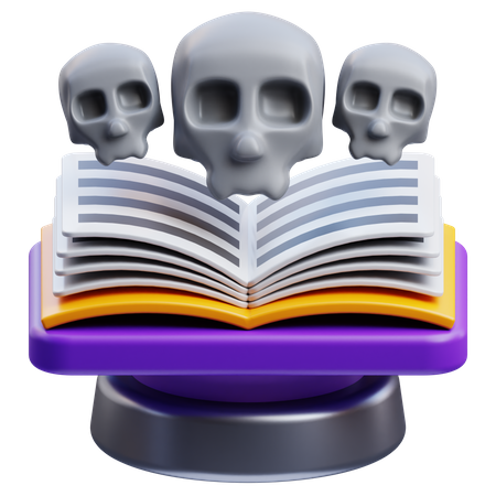 Libro de hechizos  3D Icon