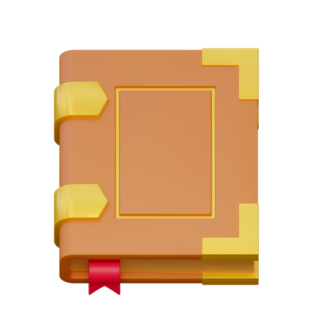 Libro de hechizos  3D Icon