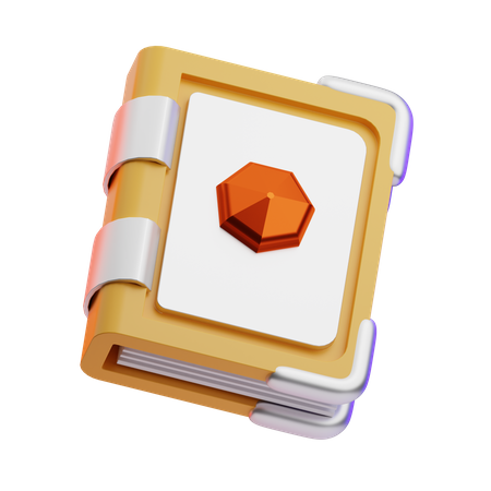 Libro de hechizos  3D Icon