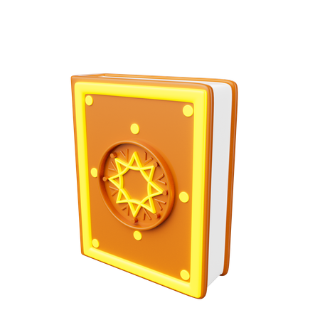 Libro de hechizos  3D Icon