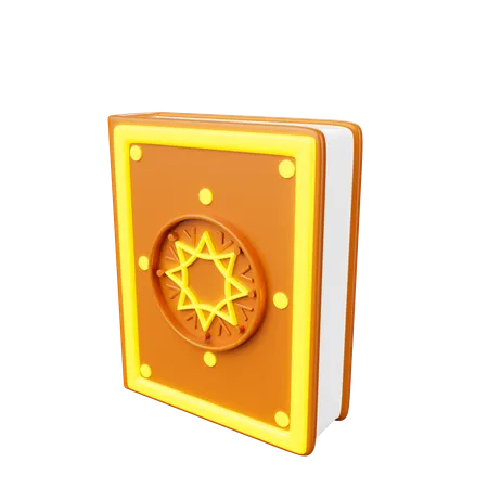 Libro de hechizos  3D Icon