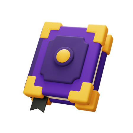 Libro de hechizos  3D Icon