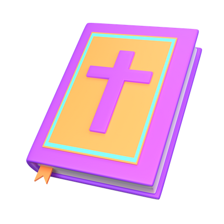Libro de la biblia  3D Icon