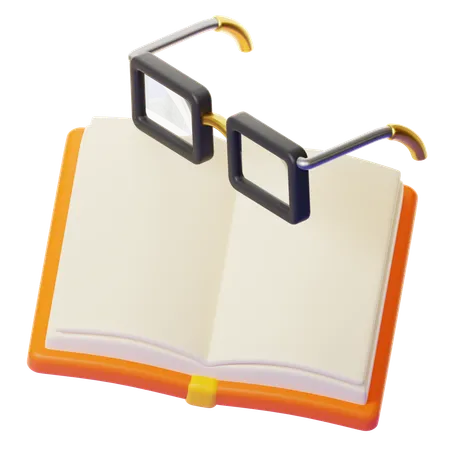 Libro de lectura  3D Icon